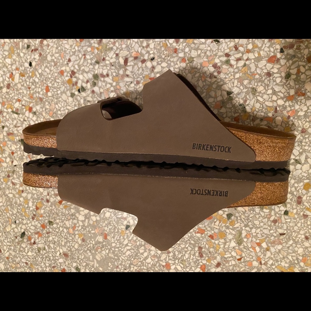 Birkenstock’s size 12 men’s brown new